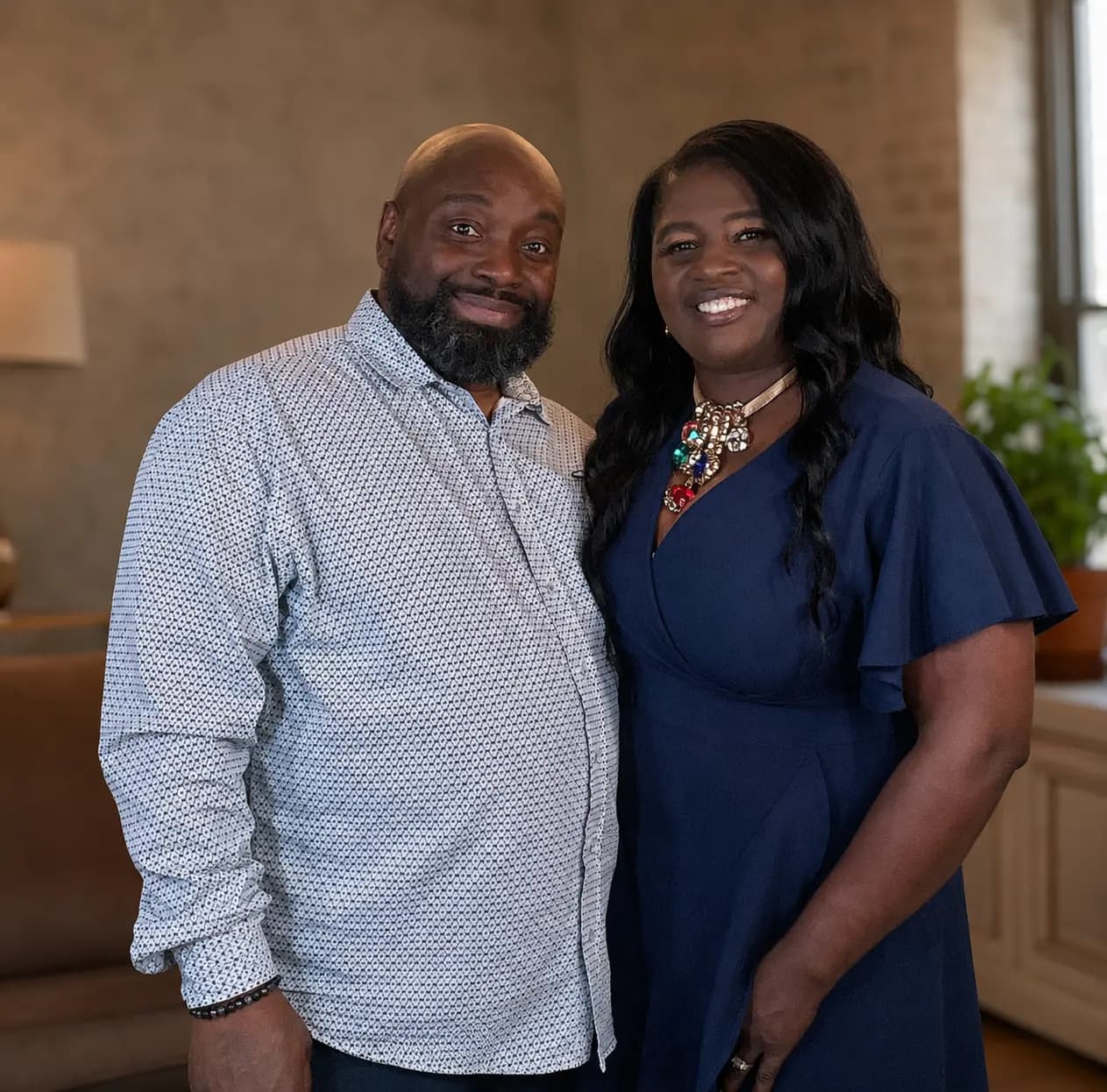 Rachel and Reno Flournoy, leaders of Stepping Stone Empowerment Center
